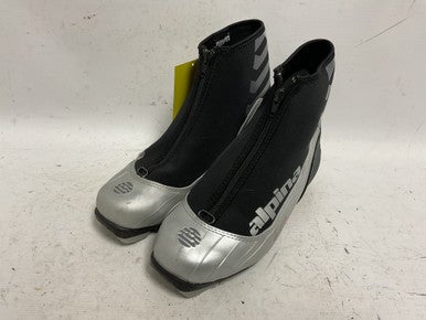 Used Alpina T10 TOURING Mens NNN XC Ski Boots Black M 07-07.5 / W 08-08.5 11855-S000188237