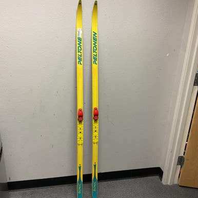 Used PELOTONEN SONIC Boys XC Ski/Binding Yellow 160 cm 11855-S000188234