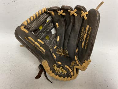 Used Rawlings Highlight Series H115HBR Baseball Glove RH Throw Brown 11 1/2" 11855-S000188245