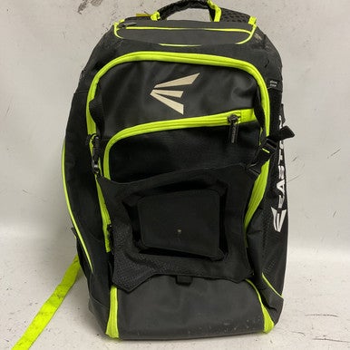 Used Easton BB/SB Player Backpack Black And Neon Green 11855-S000188227