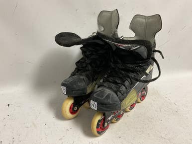 Used Mission CSX Roller Hockey Skates Black Senior 9 11855-S000188182