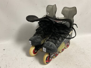 Used Mission CSX Roller Hockey Skates Black Senior 9 11855-S000188182