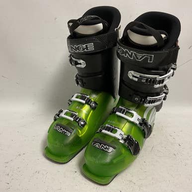 Used Lange RX Mens DH Ski Boot Green 260 MP - M08 - W09 11855-S000188154