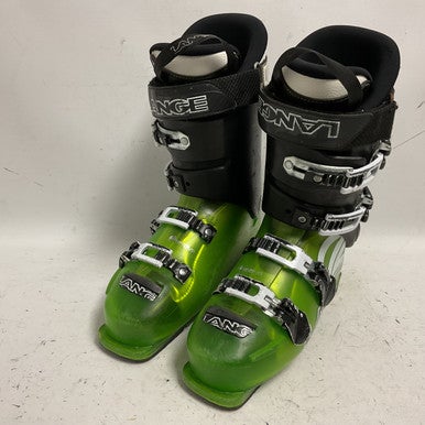 Used Lange RX Mens DH Ski Boot Green 260 MP - M08 - W09 11855-S000188154