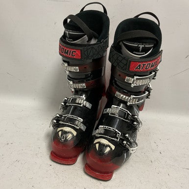 Used Atomic HAWX 100 Mens DH Ski Boot Red 260 MP - M08 - W09 11855-S000188155