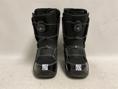Used ThirtyTwo WOMENS STW BOA Womens Snowboard Boots Black Senior 8 11855-S000188140