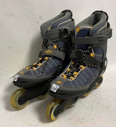 Used K2 VELOCITY Senior Rec Fitness Skates Royal Blue Senior 10 11855-S000188130