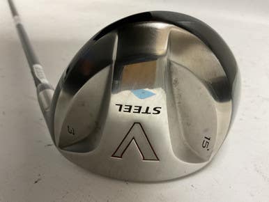 Used Taylormade V STEEL Mens Fairway Wood RH 3 Wood 11855-S000188081