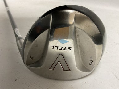 Used Taylormade V STEEL Mens Fairway Wood RH 3 Wood 11855-S000188081
