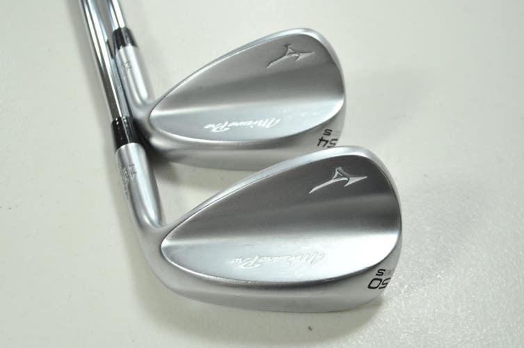 Mizuno Pro T-1 Soft White Satin 50*, 54* Wedge Set Right DG S400 Steel # 199796
