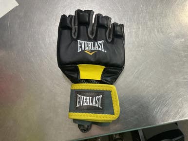 Used Everlast MMA Gloves Yellow MD 11614-S000217698