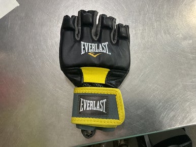 Used Everlast MMA Gloves Yellow MD 11614-S000217698