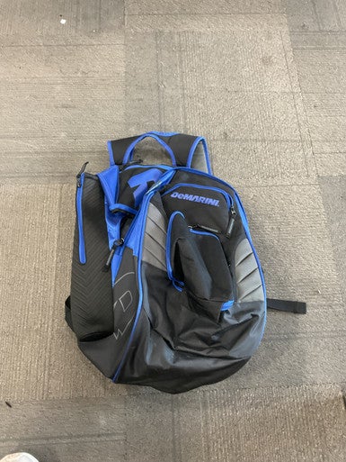 Used Demarini VODOO OG BB/SB Player Backpack Royal Blue 11614-S000217648