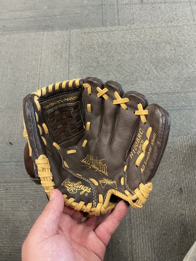 Used Rawlings HIGHLIGHT SERIES H150BRC BB/SB Glove RH Throw Brown 10" 11614-S000217651
