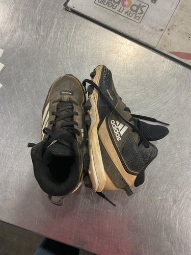 Used Adidas ICON BB/SB Cleats Black Junior 01.5 11614-S000217560