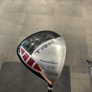 Used Powerbilt TRX Mens Driver RH 10.5 Degree 11614-S000217525