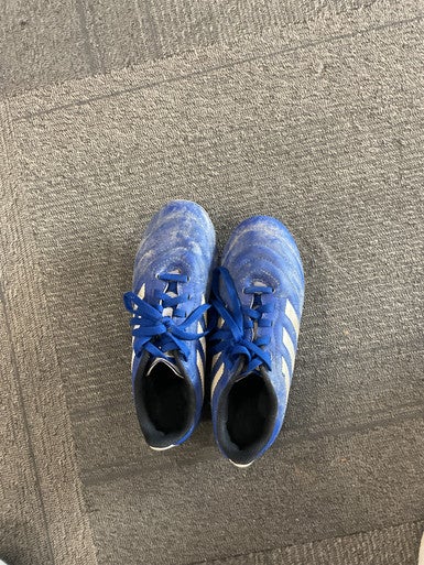 Used Adidas Soccer Cleats Royal Blue Junior 02 11614-S000217440