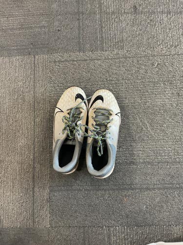 Used Nike NIKE DIAMOND BB/SB Cleats Grey Junior 04.5 11614-S000217436