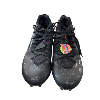 Used Adidas LAX Cleats Mens Black Senior 9.5 11479-S000399170