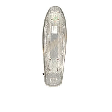Used LIGHT UP RETRO Complete Skateboard White 7" 11479-S000399156