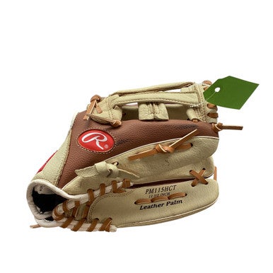 Used Rawlings PLAY MAKER BB/SB Glove RH Throw Brown 11 1/2" 11479-S000399162