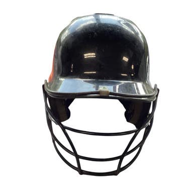 Used Adidas BATTING HELMET Batting Helmet w/Mask Black S/M 11479-S000399155