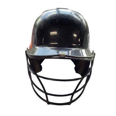 Used Adidas BATTING HELMET Batting Helmet w/Mask Black S/M 11479-S000399155