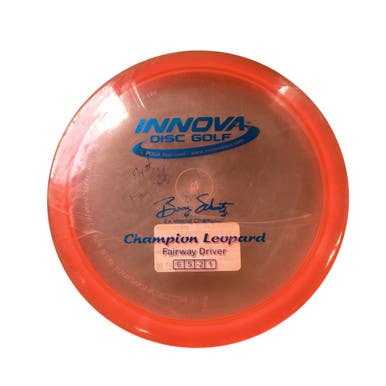 Used Innova CHAMPION LEOPARD Disc Golf Driver Pink 11479-S000399147