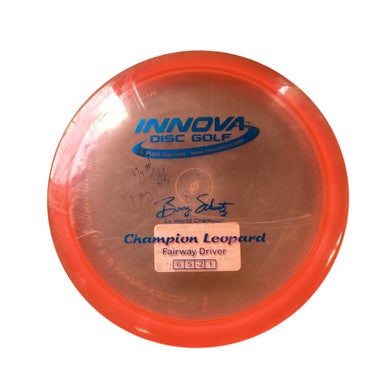 Used Innova CHAMPION LEOPARD Disc Golf Driver Pink 11479-S000399147