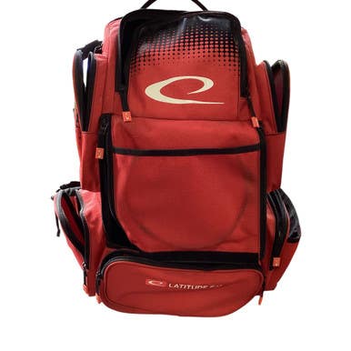 Used Latitude 64 Disc Golf Backpack Red 11479-S000399148