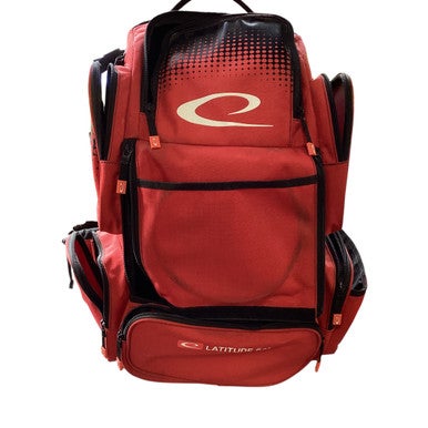 Used Latitude 64 Disc Golf Backpack Red 11479-S000399148
