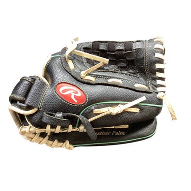 Used Rawlings FAST PITCH BB/SB Glove RH Throw Black 11 1/2" 11479-S000399141