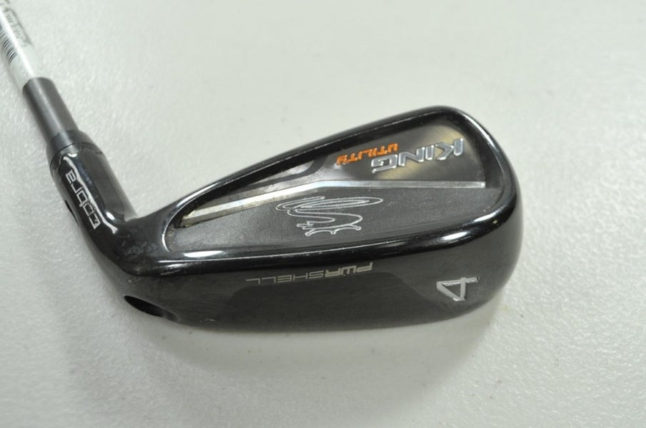 Cobra King Black Utility #4 Driving Iron Regular Flex RH Recoil Graphite #198984