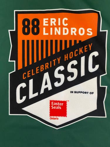Eric Lindros XXL Charity tourney jersey (NEW)