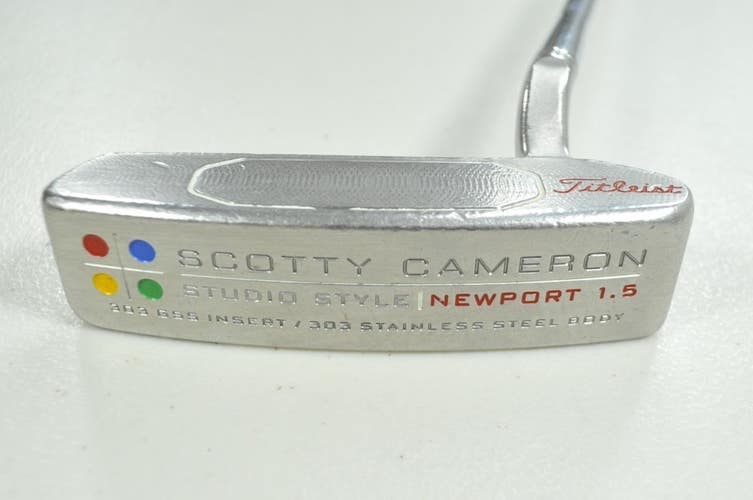 Titleist 2005 Scotty Cameron Studio Style Newport 1.5 35" Putter RH # 197199