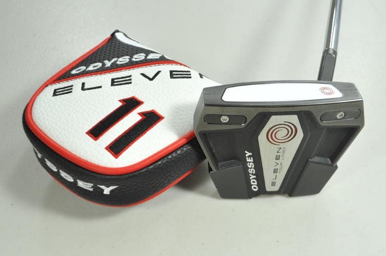 Odyssey Eleven Tour Lined 35" Putter Right Stroke Lab Steel # 199808