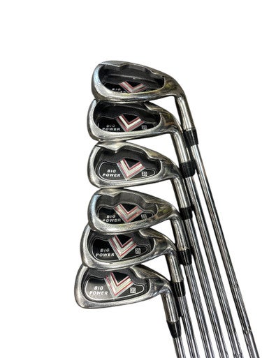 Used BIG POWER V20 Mens Iron Set RH 5I-PW 11850-S000020950