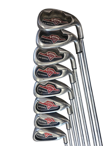 Used Callaway BIG BERTHA Mens Iron Set RH 3I-PW 11850-S000020934