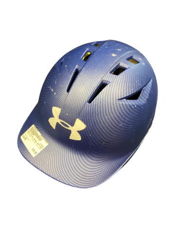 Used Under Armour ROYAL BATTING HELMET Batting Helmet No Mask Navy Blue MD 11884-S000049132