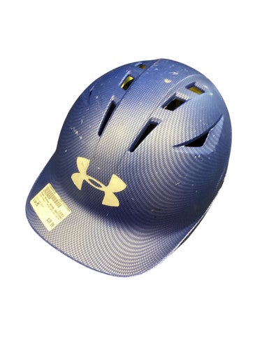 Used Under Armour ROYAL BATTING HELMET Batting Helmet No Mask Navy Blue MD 11884-S000049132