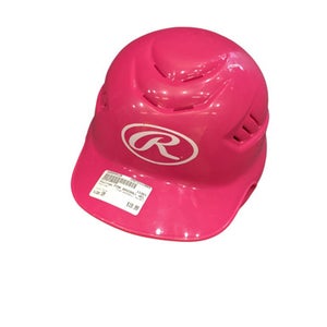 Used Rawlings PINK BASEBALL HELMET Batting Helmet No Mask Pink SM 11884-S000049128