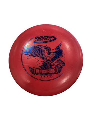 Used Innova DX THUNDERBIRD Disc Golf Driver Red 11884-S000049115