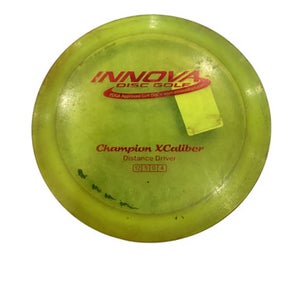 Used Innova CHAMPION XCALIBER Disc Golf Driver Yellow 11884-S000049116