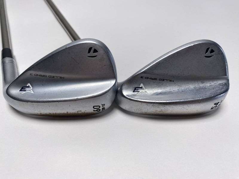 TaylorMade MG 3 Raw Chrome Wedge Set 54*11 60*10 Recoil ESX 460 F2 Senior RH