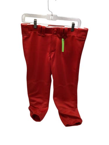 Used Mizuno RED SB PANTS BB/SB Pant Womens Red MD 11347-S000251514