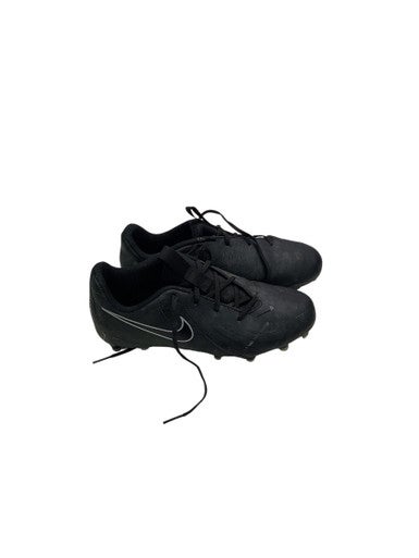 Used Nike PHANTOM GX 2 ACADEMY Soccer Cleats Black Junior 05 11347-S000251510