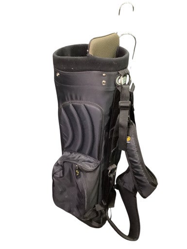 Used GOLFPAK 4-WAY Mens Cart Bag Black 11347-S000251506