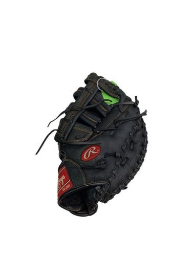 Used Rawlings RENEGADE BB/SB First Base RH Throw Black 12 1/2" 11347-S000251501