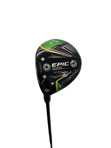 Used Callaway EPIC FLASH Mens Fairway Wood LH 3 Wood 11347-S000251488