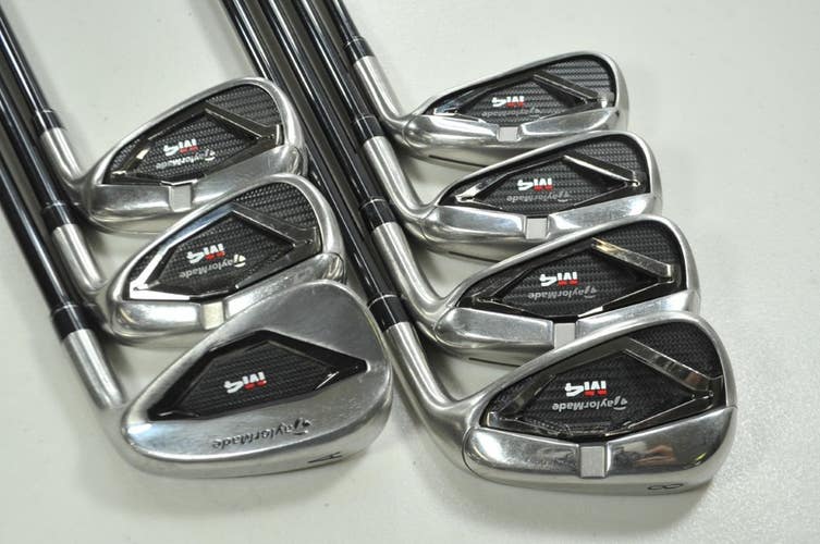 TaylorMade M4 5-PW,AW Iron Set Senior Flex Right Atmos Red 5 Graphite # 199832